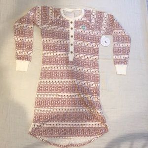 Burt’s Bees Baby Women’s Fair Isle Gown